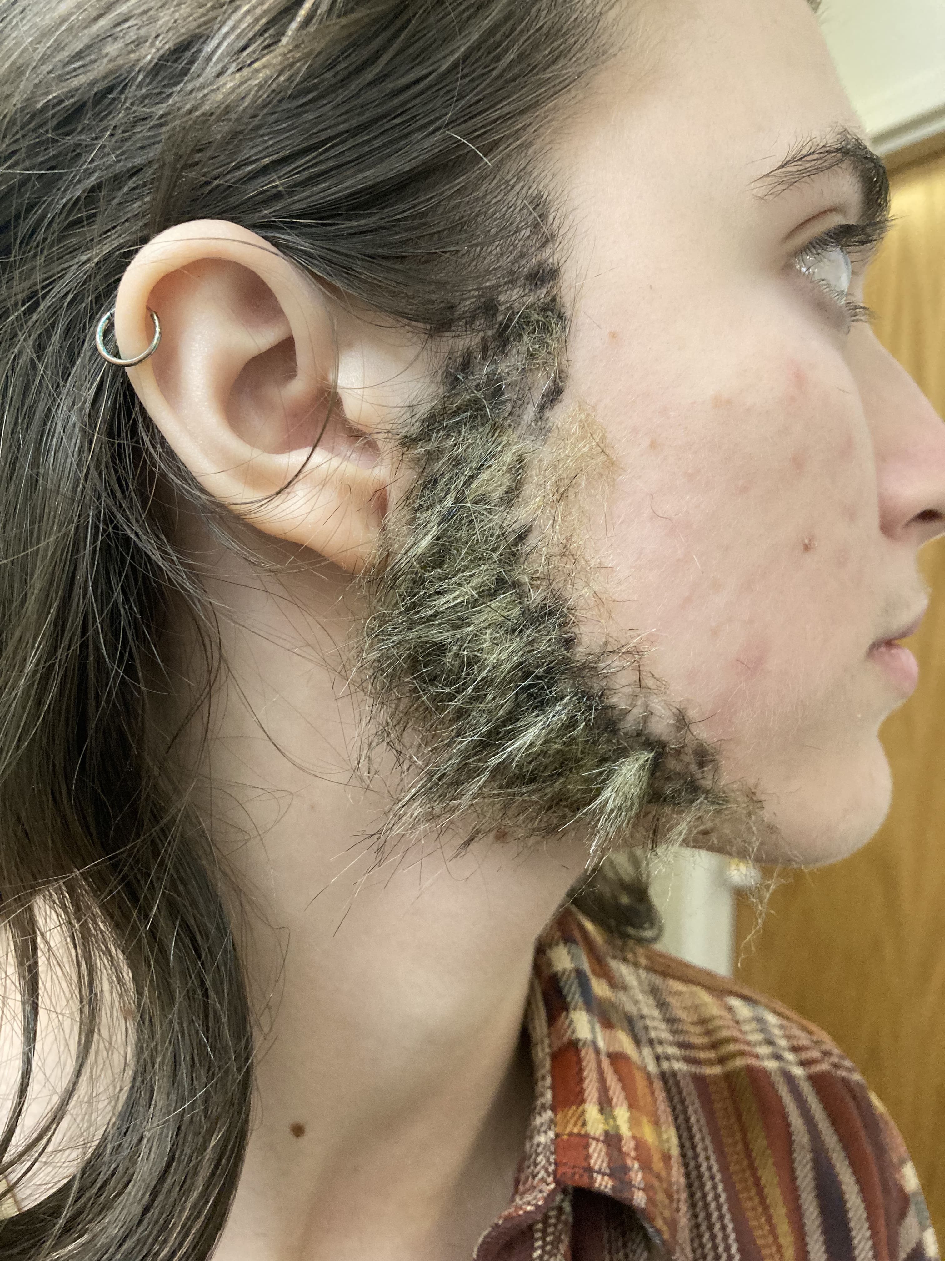 Prosethetic makeup test for 'Test'